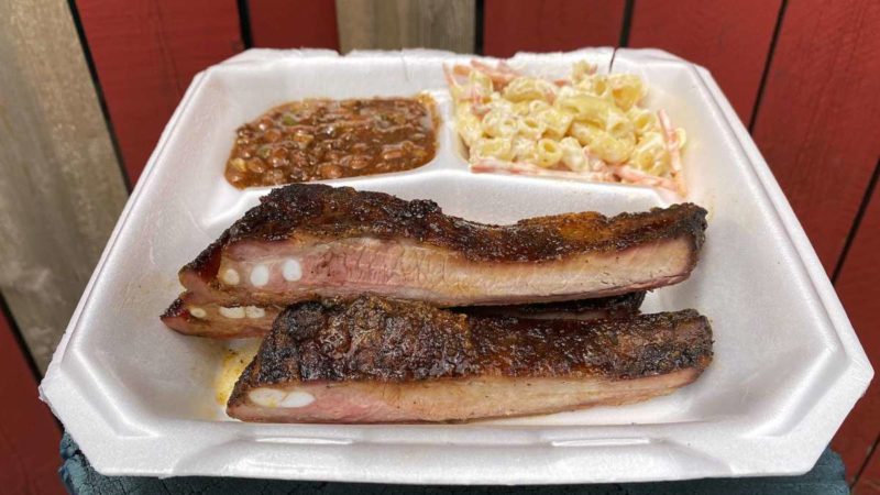 San Antonio food truck Bar B Que Done Wright doing Texas barbecue with an Alabama-Philippines spin on Southwest Side