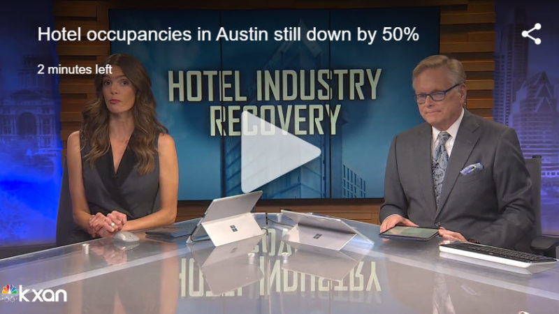 Hotel occupancies in Austin still down by 50%, but prices stay high for big events