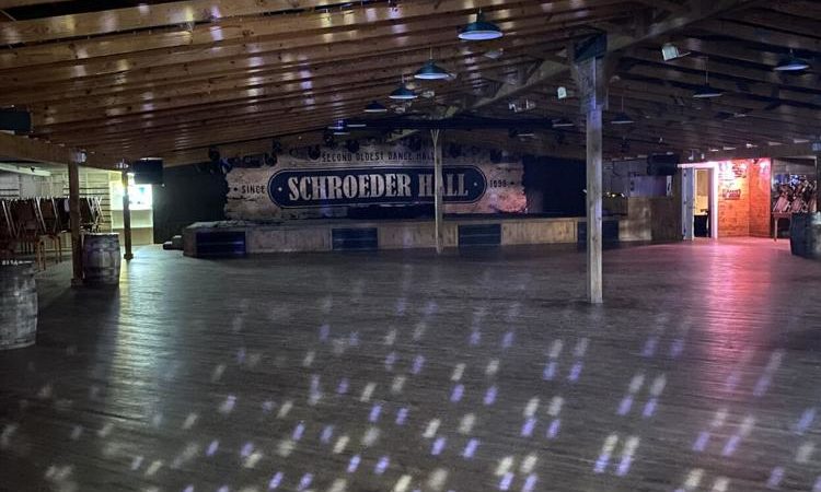 Best place to dance, bars and clubs, dance and live music venue: Schroeder Dance Hall