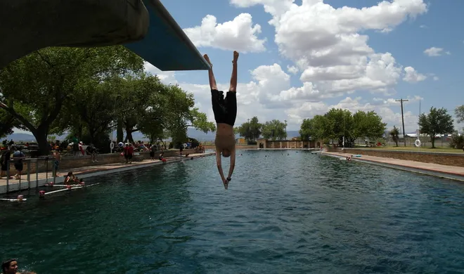 Balmorhea, the world’s largest spring-fed swimming pool, reopening in West Texas