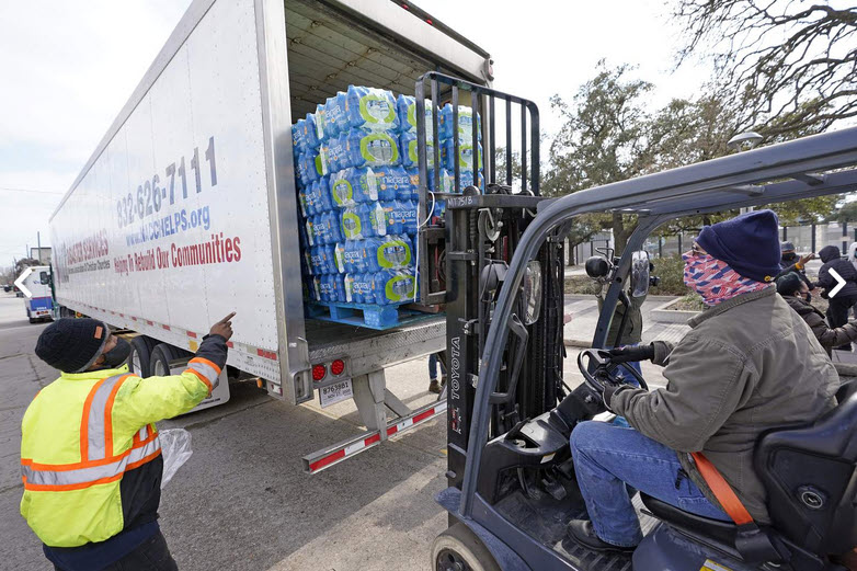 Some electricity restored in Texas, but water woes grow